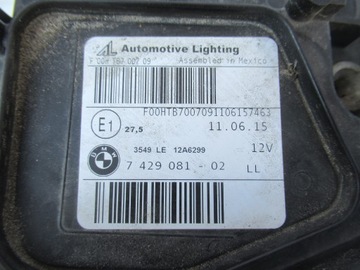 фото thumb №15, Bmw x3 f25 x4 f26 lci рестайлінг 14-17 лампа повний led ліва 7429081