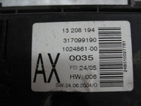 фото thumb №3, Рамка дисплей opel zafira b ii 1041469