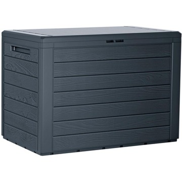 САДОВЫЙ ЯЩИК ДЛЯ ТЕРРАСЫ, БАЛКОНА, ТРАНЗИТА ДОМА 190л Prospeplast Woodebox