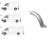 фото thumb №1, Vw lt 1996- ремкомплект крила передній ліва