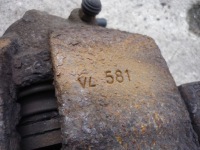 фото thumb №11, Тормоза перед суппорты + тормозные диски / seat altea leon ii vw golf v / 288mm