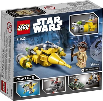 LEGO STAR WARS 75223 Naboo Starfighter Anakin Skywalker MICROFIGHTERS