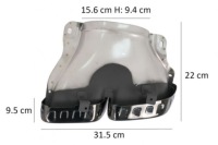 фото thumb №1, Набір наконечників mercedes хром black x167 w167