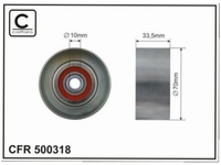 фото thumb №2, Ролик натягувача ремінь клиновий lexus is 2.5 gs 3.0