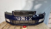 фото thumb №1, Бампер перед передній skoda fabia ii lift ls5f 5j0807221d