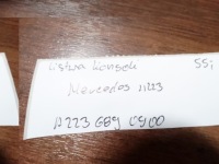 фото thumb №4, Idealna молдинг консолі mercedes w223 1