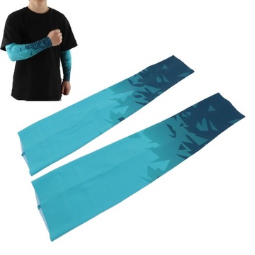 Rękawy naramienne Jasnoniebieskie Ochrona UV Oddychające, ergonomiczne,