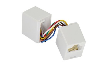 РАЗЪЕМ АДАПТЕРА RJ45 RJ-45 CAT5E 8P8C
