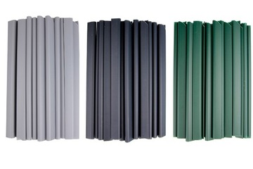 УФ панель FENCE TAPE PANEL COVER панели для забора графит 175м КЛИПЫ