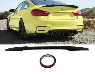 фото thumb №1, Спойлер na кришка багажника bmw 4 m4 f82 купе чорний