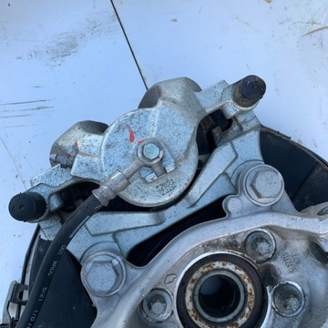 фото thumb №11, Ліва поворотна опора амортизатор mcpherson  перед ступиця 543037546r 543206va0a megane v e-tech