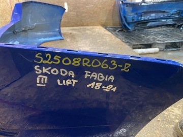 фото thumb №12, Skoda fabia iii 3 6v9 nj рестайлінг 18-21 універсал бампер зад задній