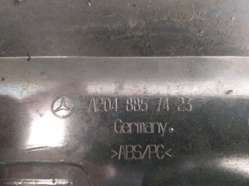 фото thumb №6, Диффузор хром mercedes glk w204 a2048857423