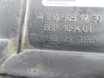 фото thumb №5, Mercedes e класс w210 защита пластик радиатор a2105051730