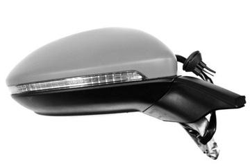 фото thumb №1, Дзеркало праві volkswagen golf vii 2013- поворот