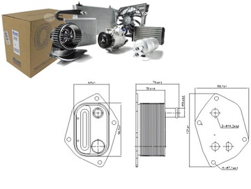 фото thumb №1, Радіаторів масла hyundai accent iii getz i30 matrix kia ceed cerato i