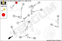 фото thumb №10, Tedgum 00657319 втулка, стабілізатор