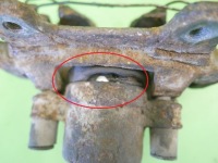 Супорт гальмівний лівий перед fiat brava i 1.4 12v Зі Шроту, фото thumb