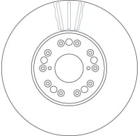 фото thumb №3, Df4182/luc диск ham. toyota p. trw