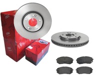 фото thumb №1, Тормозные диски тормозные колодки trw перед kia soul ii 300mm