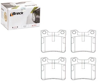 фото thumb №1, Breck гальмівні колодки гальмівні peugeot зад 406 607 breck