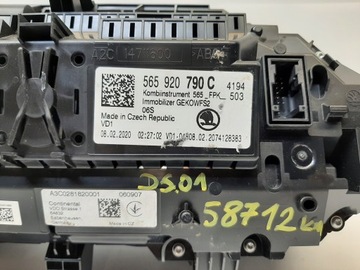 фото thumb №11, Skoda karoq kodiaq спідометр  віртуальний cockpit прилади 565920790c