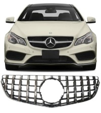 Купить Решётка радиатора решётка радиатора mercedes e coupe c207 w207 amg lift 13-16 panamericana хром, фото thumb