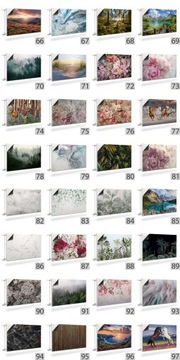 MATA MAGNETYCZNA NA GRZEJNIK MAGNES LIŚCIE EUKALIPTUSA NATURA 90x60