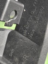 фото thumb №6, Решётка рамка защита выхлоп задняя porsche 911 992 левая правая