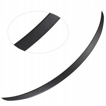 фото thumb №16, Задний спойлер багажника декорация устойчивость na износ tesli модель y 2020-2