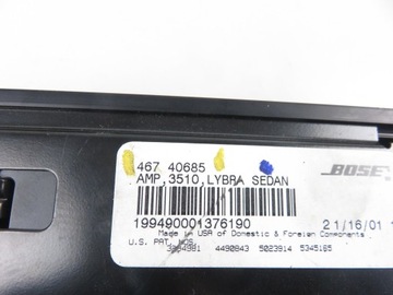 фото thumb №5, Усилитель lancia lybra 46740685