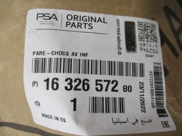 фото thumb №11, Citroen berlingo 2018- бампер переднє pdc новий 1632657280 9816977680