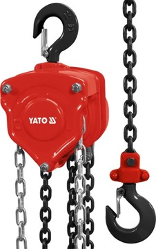ЛЕБЕДКА YATO РУЧНАЯ ЦЕПНАЯ ЛЕБЕДКА 1Т 3М