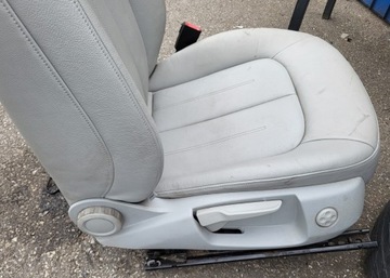 фото thumb №11, Сиденье с подогревом правые перед подушка безопасности застёжка audi a7 4g серый кожа оригинальный номер eu