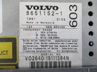 фото thumb №4, Volvo v70 ii 00-05r радио радиопроигрыватель cd 8651152-1 оригинал