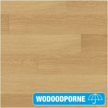 Panele Podłogowe Dąb Naturalny Satynowy Wodoodporne AC4 8 mm V4 1.84m2