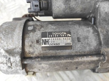 фото thumb №7, Toyota auris ii yaris iii 1.4 дизель d4d 1nd-tv стартер desno 281000n120