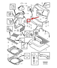 фото thumb №9, Внутренняя молдинг панель volvo s90 mk2 39972709