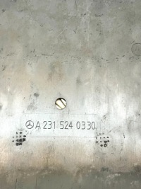 Защита двигателя mercedes-benz sl r231 2315240330 30642938 4.7l 324kw 2013 Оригинал, фото thumb