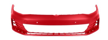 фото thumb №1, Бампер перед переднее дорестайлинг pdc gti volkswagen golf 7 vii ly3d