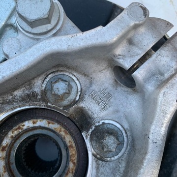 фото thumb №10, Ліва поворотна опора амортизатор mcpherson  перед ступиця 543037546r 543206va0a megane v e-tech