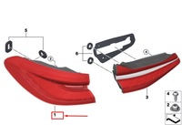 фото thumb №1, Bmw 6 gran turismo g32 rear правый задний фонарь лампа rhd 63217376484