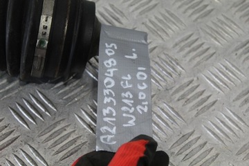 фото thumb №3, Піввісь лівий перед пошкоджений. mercedes e-klasa w213 рестайлінг