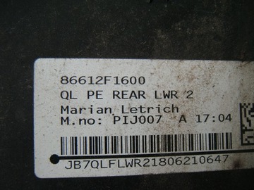 фото thumb №8, Kia sportage 4 iv рестайлинг 2018-2022 бампер задний 86612-f1550