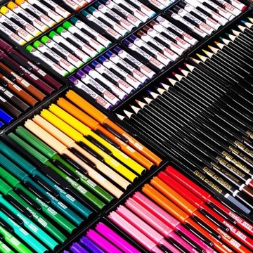 Чемодан деревянный Набор Artistic 288 шт.