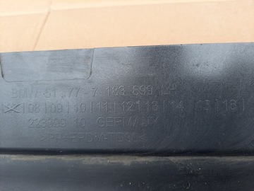 фото thumb №10, Левая планка накладка пороговая bmw 7 f01 7183899