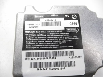 фото thumb №9, Модуль датчик подушка безпеки alfa romeo 147 00-10 46842421