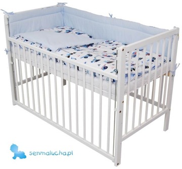 Детская кроватка Marcin 3 120х60 со складной бортикой