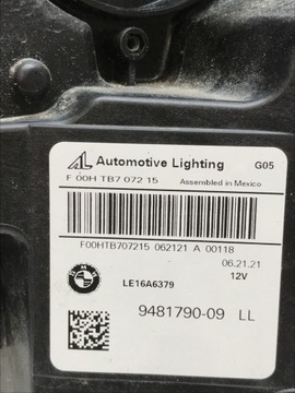 фото thumb №12, Лампа правая laser bmw x5 g05 x6 g06 европа 9481790