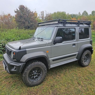 Suzuki Jimny 4 багажник на крышу с сеткой, палаточной площадкой, корзиной